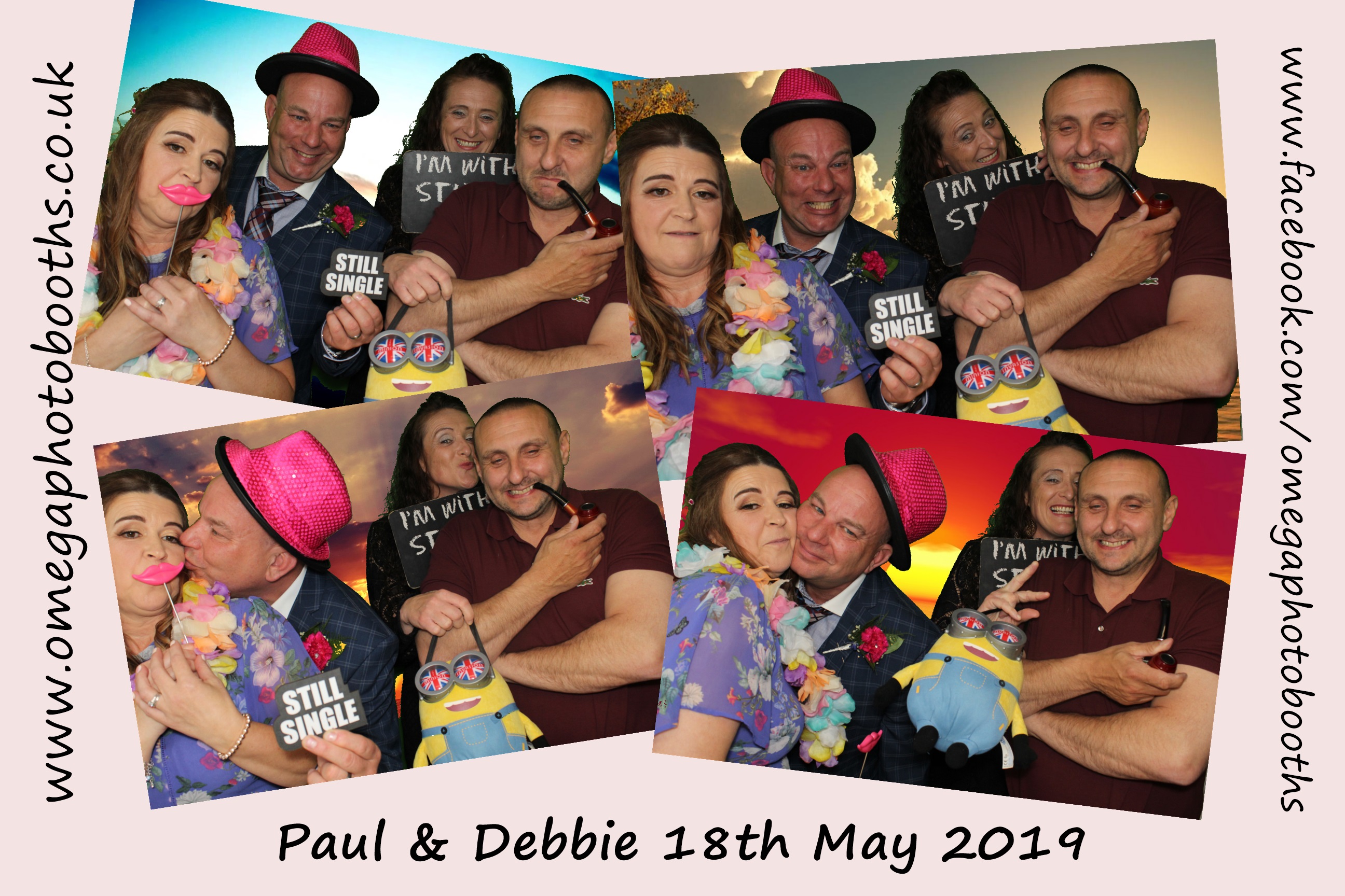 Paul and Debs wedding party  | View more photos from the event at gallery.omegaphotobooths.co.uk/u/Omega-Photobooths/Paul-and-Debs-wedding-party